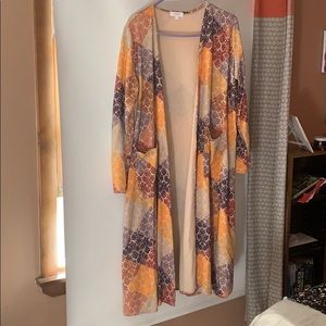 Patchwork LuLaRoe Sarah sweater size large